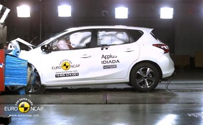 Третья подряд победа в EuroNCAP – Новый Nissan Pulsar получает максимальную оценку за безопасность